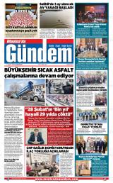 MANİSA'DA GÜNDEM