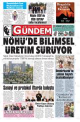 DÜNDEN BUGÜNE GÜNDEM